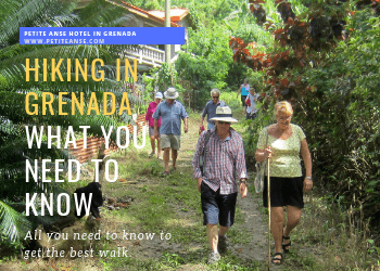 walking hiking in Grenada