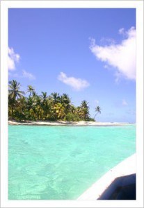 Enjoy your honeymoon in Grenada by snorkelling on the romantic Sandy Island.