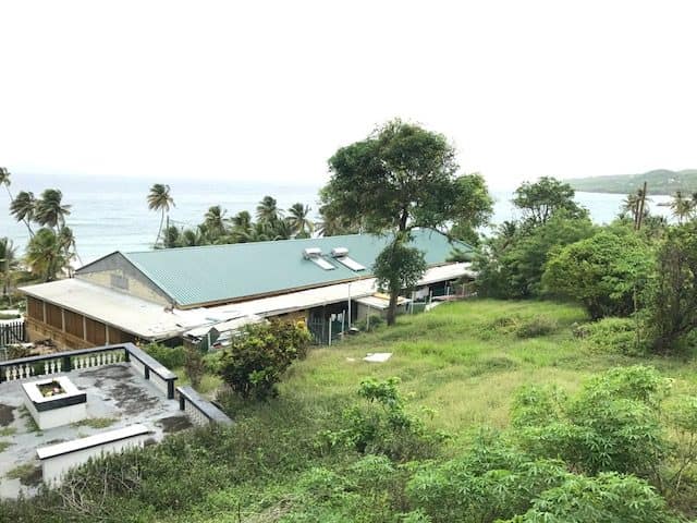 New roof on Hilarion Home Grenada